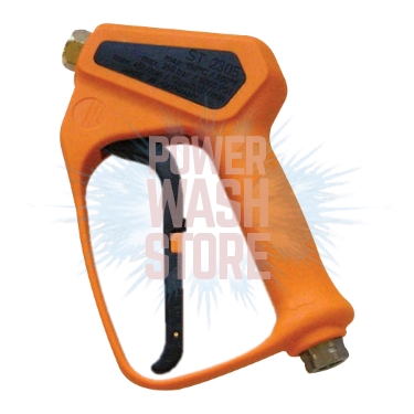 Safety orange easy pull trigger gun for pressure washers in PA